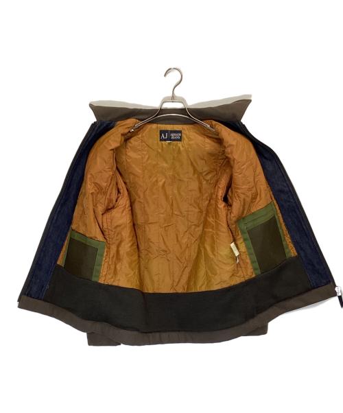 ARMANI JEANS（アルマーニジーンズ）ARMANI JEANS (アルマーニジーンズ) 90s Padded Jacket ブラウン サイズ:SIZE 48の古着・服飾アイテム