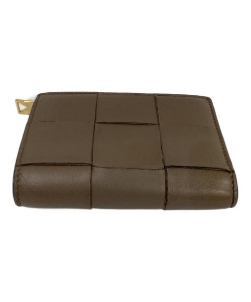 BOTTEGA VENETA（ボッテガベネタ）BOTTEGA VENETA (ボッテガベネタ) カセット マキシイントレチャートウォレット ブラウンの古着・服飾アイテム