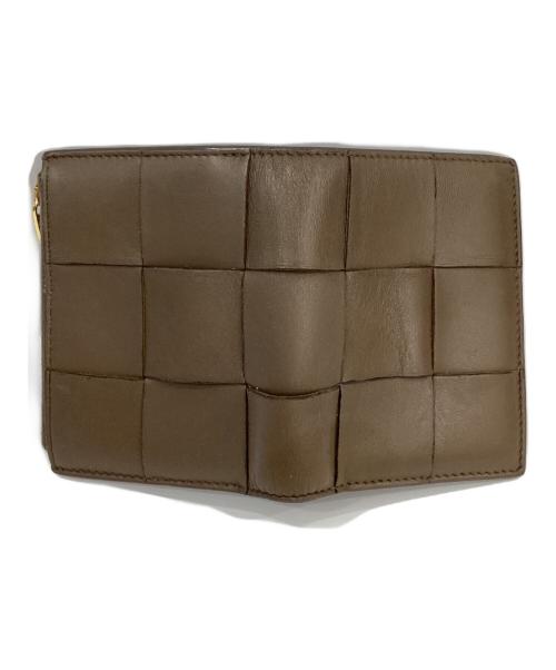 BOTTEGA VENETA（ボッテガベネタ）BOTTEGA VENETA (ボッテガベネタ) カセット マキシイントレチャートウォレット ブラウンの古着・服飾アイテム