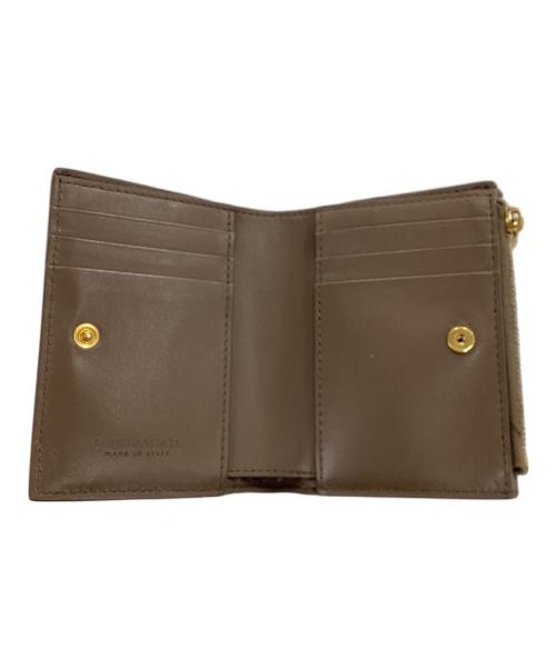 BOTTEGA VENETA（ボッテガベネタ）BOTTEGA VENETA (ボッテガベネタ) カセット マキシイントレチャートウォレット ブラウンの古着・服飾アイテム