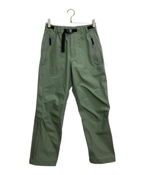 Snow peak（スノーピーク）snow peak (スノーピーク) Rain Pants グリーン サイズ:Sの古着・服飾アイテム