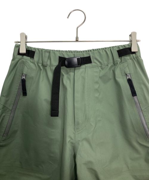 Snow peak（スノーピーク）snow peak (スノーピーク) Rain Pants グリーン サイズ:Sの古着・服飾アイテム