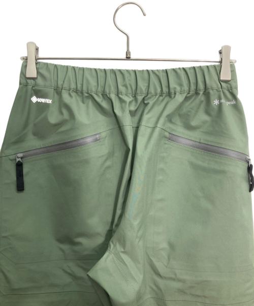 Snow peak（スノーピーク）snow peak (スノーピーク) Rain Pants グリーン サイズ:Sの古着・服飾アイテム