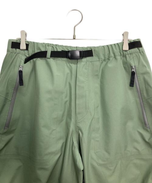 Snow peak（スノーピーク）snow peak (スノーピーク) Rain Pants グリーン サイズ:Lの古着・服飾アイテム
