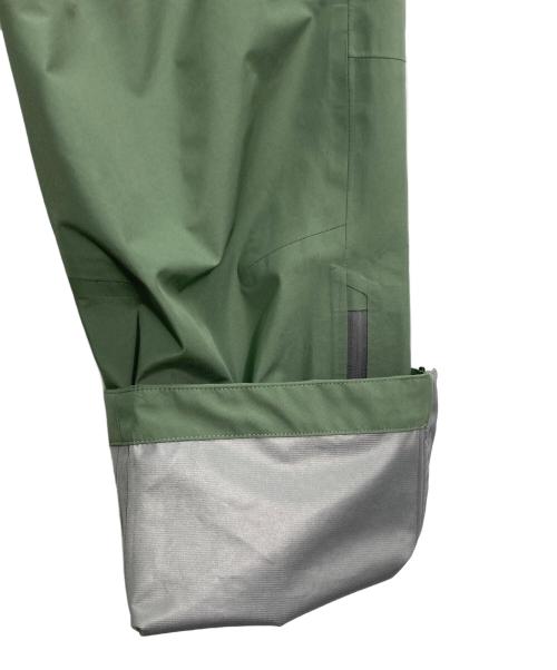 Snow peak（スノーピーク）snow peak (スノーピーク) Rain Pants グリーン サイズ:Lの古着・服飾アイテム