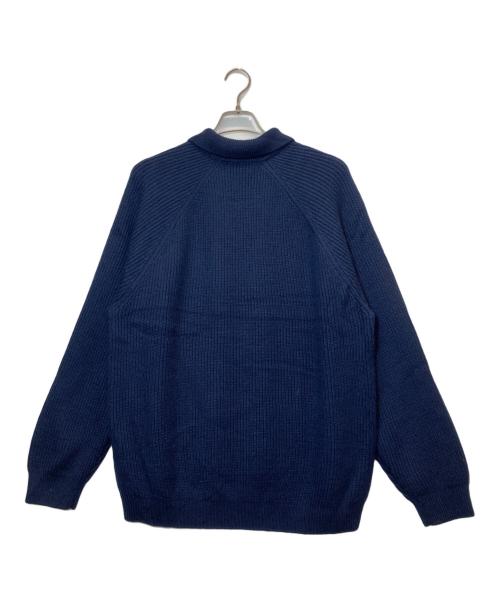 SUPREME（シュプリーム）SUPREME (シュプリーム) 25FW Small Box Polo Sweater / スモールボックスポロセーター ネイビー サイズ:Lの古着・服飾アイテム