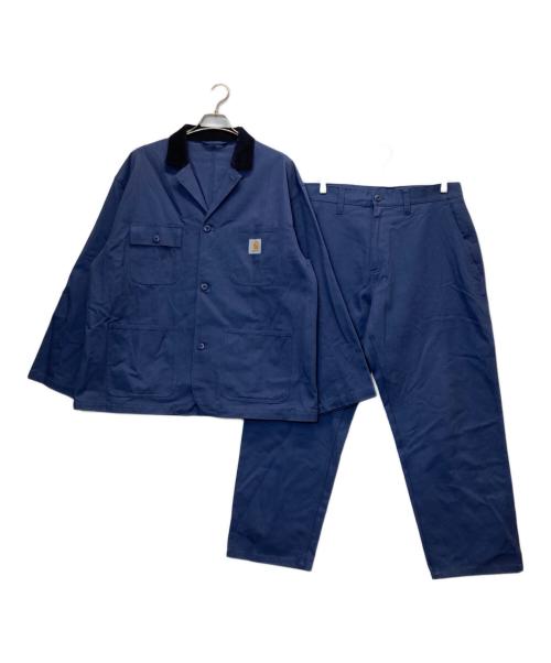 Carhartt WIP（カーハート ワーク イン プログレス）Carhartt WIP (カーハート ワーク イン プログレス) tripster inc (トリップスター) MICHIGAN BLAZER & CHINO PANT SET UP ネイビー サイズ:Lの古着・服飾アイテム