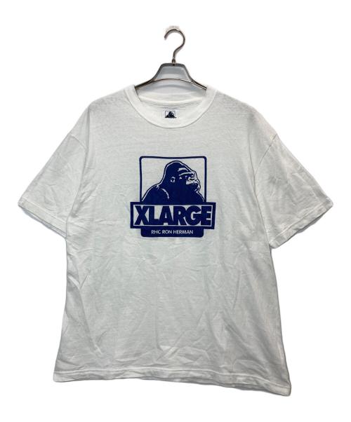 X-LARGE（エクストララージ）X-LARGE (エクストララージ) Ron Herman (ロンハーマン) OG Logo Tee ホワイト サイズ:XLの古着・服飾アイテム