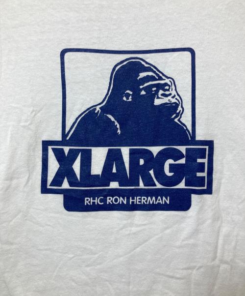 X-LARGE（エクストララージ）X-LARGE (エクストララージ) Ron Herman (ロンハーマン) OG Logo Tee ホワイト サイズ:XLの古着・服飾アイテム