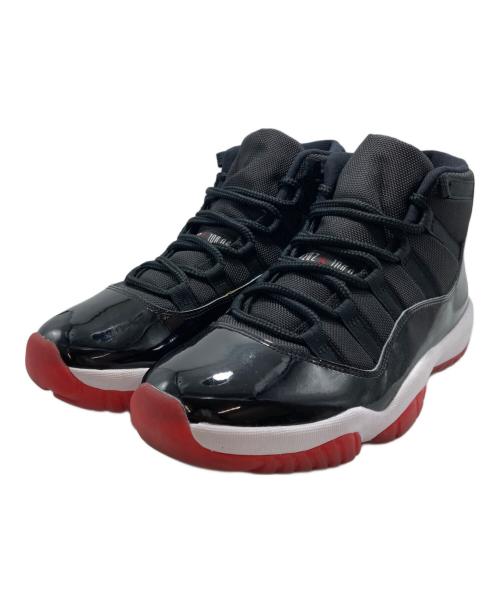 NIKE（ナイキ）NIKE (ナイキ) AIR JORDAN 11 RETRO ハイカットスニーカー ブラック サイズ:28の古着・服飾アイテム