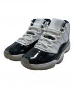 NIKEナイキ）の古着「AIR JORDAN 11 RETRO ハイカットスニーカー」｜ホワイト×ブラック
