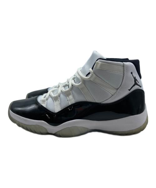 NIKE（ナイキ）NIKE (ナイキ) AIR JORDAN 11 RETRO ハイカットスニーカー ホワイト×ブラック サイズ:27.5cmの古着・服飾アイテム