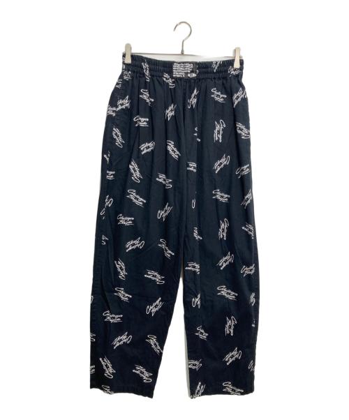 CHALLENGER（チャレンジャー）CHALLENGER (チャレンジャー) MULTI SIGNATURE PANTS ブラック サイズ:Lの古着・服飾アイテム