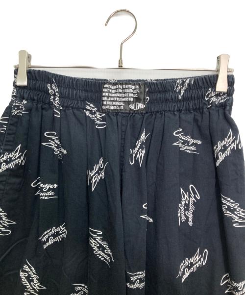 CHALLENGER（チャレンジャー）CHALLENGER (チャレンジャー) MULTI SIGNATURE PANTS ブラック サイズ:Lの古着・服飾アイテム