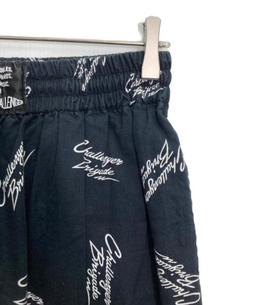CHALLENGER（チャレンジャー）CHALLENGER (チャレンジャー) MULTI SIGNATURE PANTS ブラック サイズ:Lの古着・服飾アイテム