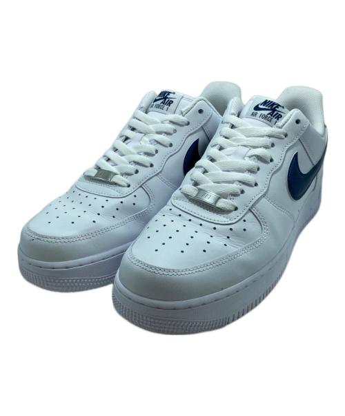 NIKE（ナイキ）NIKE (ナイキ) ローカットスニーカー ホワイト×ネイビー サイズ:28の古着・服飾アイテム