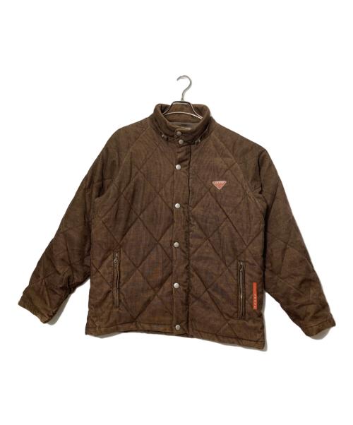 PRADA SPORTS（プラダスポーツ）PRADA SPORTS (プラダスポーツ) キルティングコーデュロイジャケット ブラウン サイズ:不明の古着・服飾アイテム