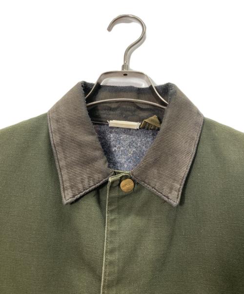CarHartt（カーハート）CarHartt (カーハート) 裏地ブランケット ミシガンチョアコート モスグリーン サイズ:不明の古着・服飾アイテム