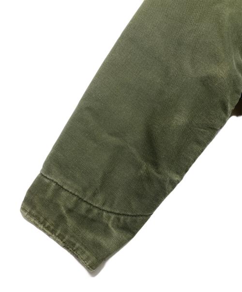 CarHartt（カーハート）CarHartt (カーハート) 裏地ブランケット ミシガンチョアコート モスグリーン サイズ:不明の古着・服飾アイテム