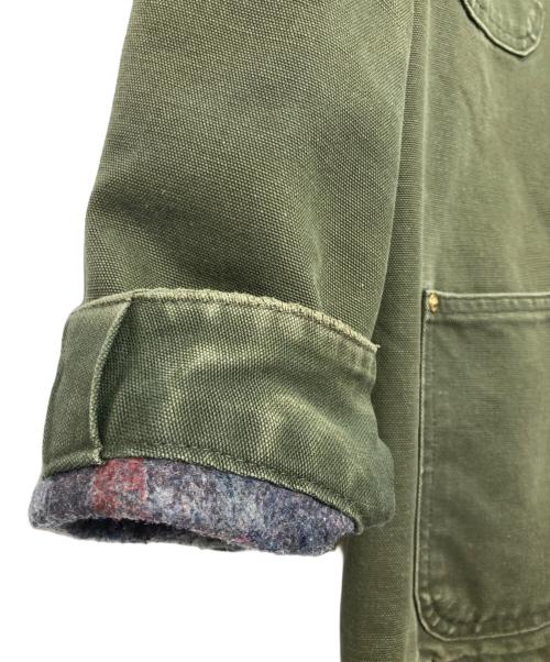 CarHartt（カーハート）CarHartt (カーハート) 裏地ブランケット ミシガンチョアコート モスグリーン サイズ:不明の古着・服飾アイテム