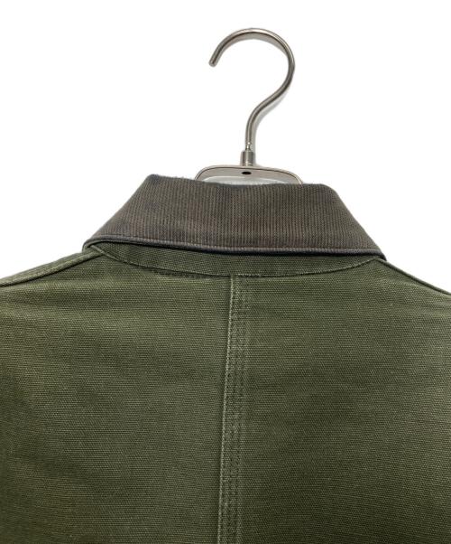 CarHartt（カーハート）CarHartt (カーハート) 裏地ブランケット ミシガンチョアコート モスグリーン サイズ:不明の古着・服飾アイテム