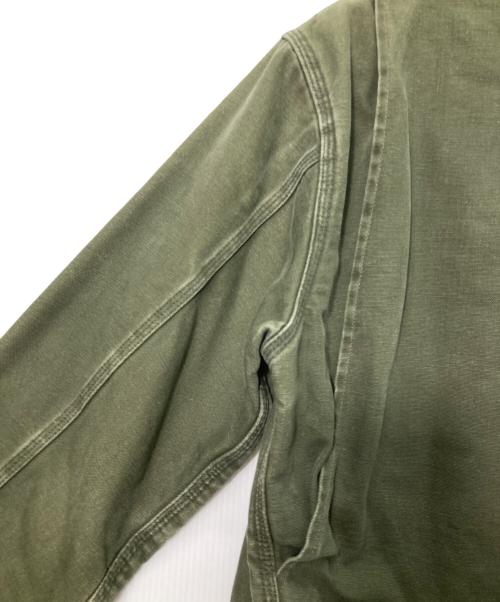 CarHartt（カーハート）CarHartt (カーハート) 裏地ブランケット ミシガンチョアコート モスグリーン サイズ:不明の古着・服飾アイテム