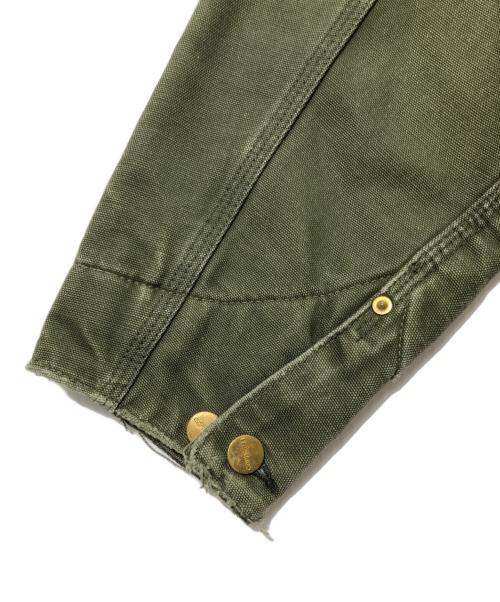 CarHartt（カーハート）CarHartt (カーハート) 裏地ブランケット ミシガンチョアコート モスグリーン サイズ:不明の古着・服飾アイテム