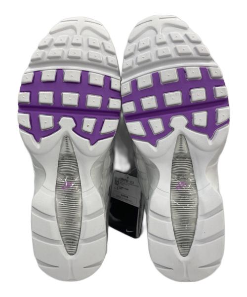 NIKE（ナイキ）NIKE (ナイキ) AIR MAX 95 BIG BUBBLE ローカットスニーカー グレー×パープル サイズ:US10の古着・服飾アイテム