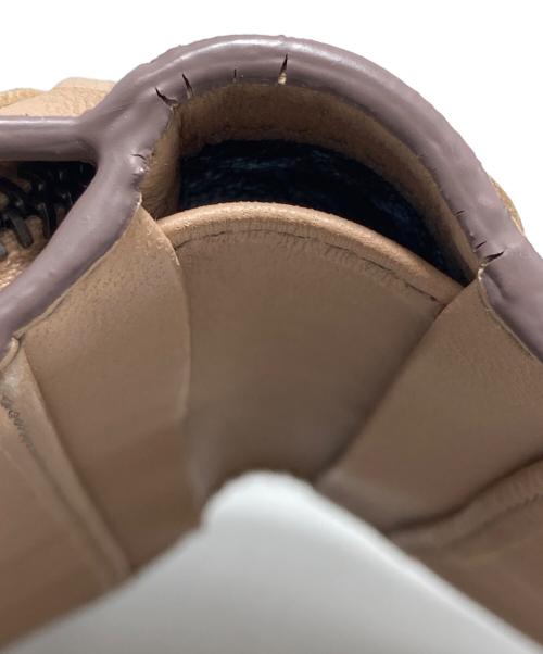 BOTTEGA VENETA（ボッテガベネタ）BOTTEGA VENETA (ボッテガベネタ) イントレチャートバタフライウォレット ベージュの古着・服飾アイテム