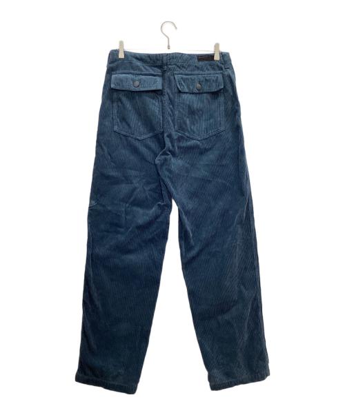 SHISHIKUI（シシクイ）SHISHIKUI (シシクイ) CORDUROY BAKER PANT ブルー サイズ:38の古着・服飾アイテム