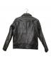 GAP (ギャップ) ジップアップ レザージャケット ブラック サイズ:XS：21000円