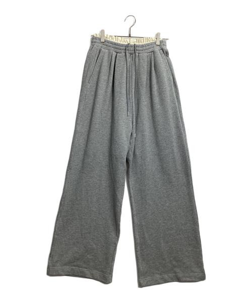 MAISON SPECIAL（メゾンスペシャル）MAISON SPECIAL (メゾンスペシャル) Whipped Cream Layered Pants グレー サイズ:36 未使用品の古着・服飾アイテム