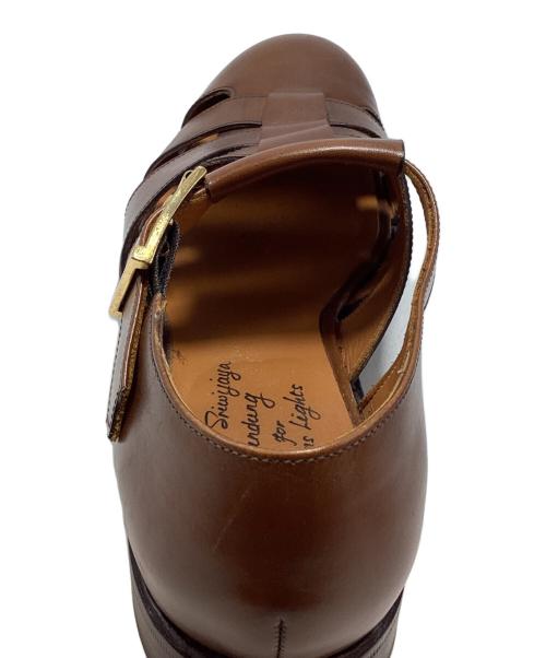 Jalan Sriwijaya（ジャランスリウァヤ）Jalan Sriwijaya (ジャランスリウァヤ) 別注 98819 Bali / CASTAGNA CALF (LEATHER SOLE) ブラウン サイズ:7の古着・服飾アイテム