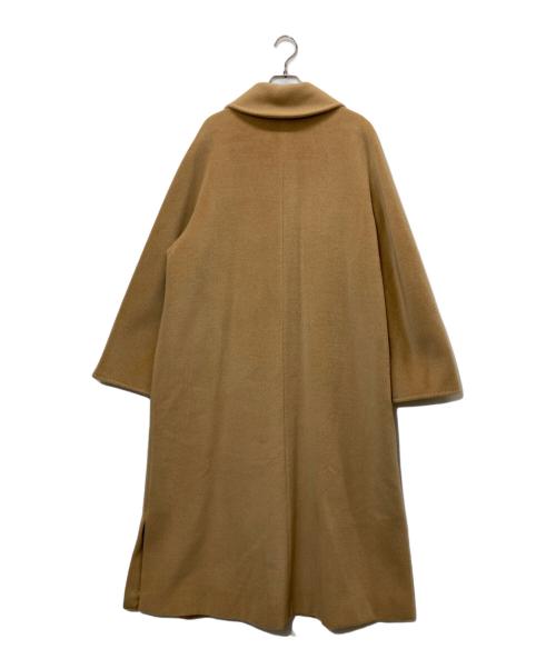 MaxMara（マックスマーラ）MaxMara (マックスマーラ) カシミヤ混ステンカラーコート キャメル サイズ:38の古着・服飾アイテム