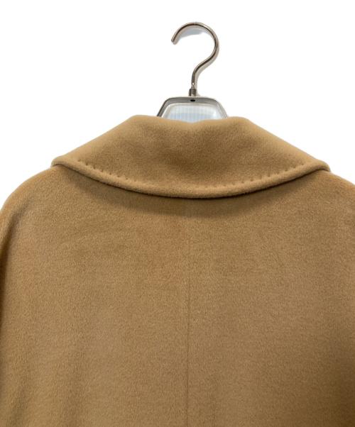 MaxMara（マックスマーラ）MaxMara (マックスマーラ) カシミヤ混ステンカラーコート キャメル サイズ:38の古着・服飾アイテム