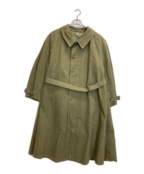 French Army（フランス軍）French Army (フランス軍) Ｍ-35 モーターサイクルコート オリーブ サイズ:6の古着・服飾アイテム