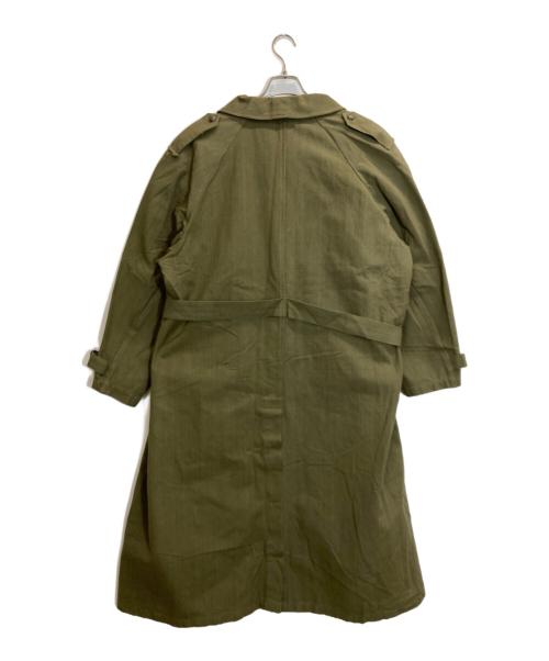French Army（フランス軍）French Army (フランス軍) Ｍ-35 モーターサイクルコート オリーブ サイズ:6の古着・服飾アイテム