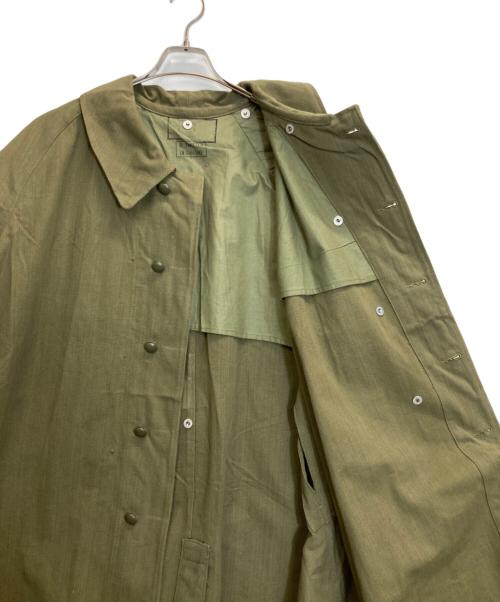 French Army（フランス軍）French Army (フランス軍) Ｍ-35 モーターサイクルコート オリーブ サイズ:6の古着・服飾アイテム