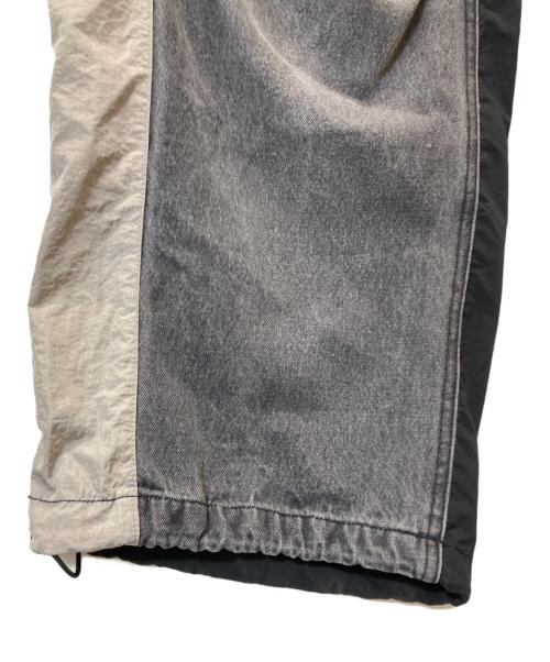 MAISON SPECIAL（メゾンスペシャル）MAISON SPECIAL (メゾンスペシャル) Denim Track Pants ブラック サイズ:36の古着・服飾アイテム