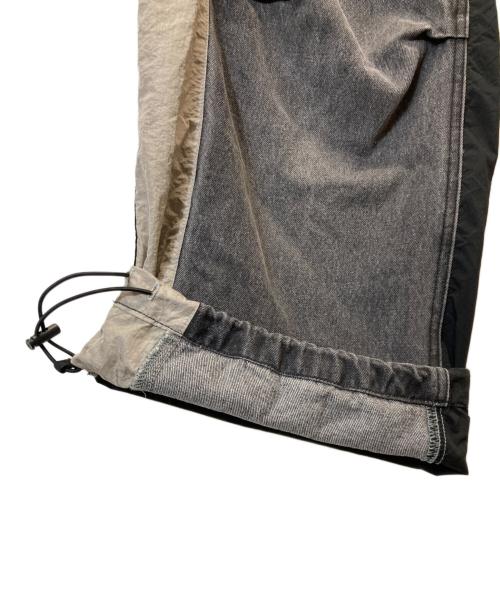 MAISON SPECIAL（メゾンスペシャル）MAISON SPECIAL (メゾンスペシャル) Denim Track Pants ブラック サイズ:36の古着・服飾アイテム