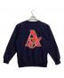Andless (アンドレス) BEAMS (ビームス) Andless YEAR SWEAT ネイビー サイズ:L 未使用品：15000円
