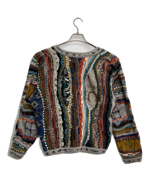 Coogi（クージー）Coogi (クージー) 3Dニットカーディガン マルチカラー サイズ:SSの古着・服飾アイテム