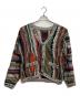 Coogi（クージー）の古着「3Dニットカーディガン」｜マルチカラー