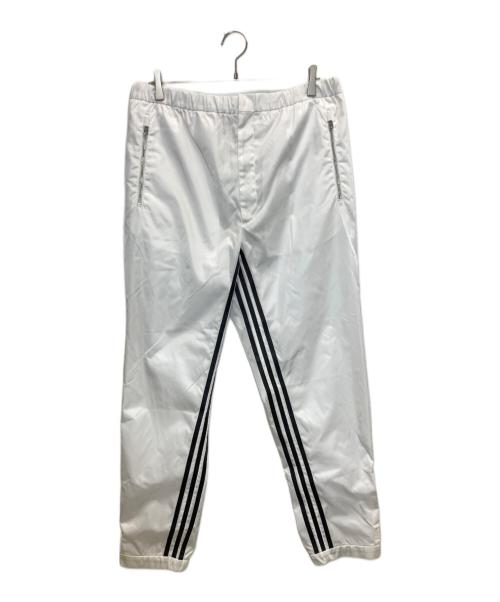 adidas（アディダス）adidas (アディダス) PRADA (プラダ) 21AW  RE-NYLON PANT ホワイト サイズ:Lの古着・服飾アイテム