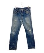 LEVI'Sリーバイス）の古着「BIG-E前期501デニムパンツ」｜ブルー