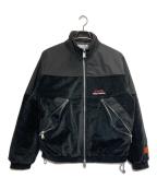HERON PRESTONヘロンプレストン）の古着「CTNMB Turt-Neck Velvet Jacket」｜ブラック