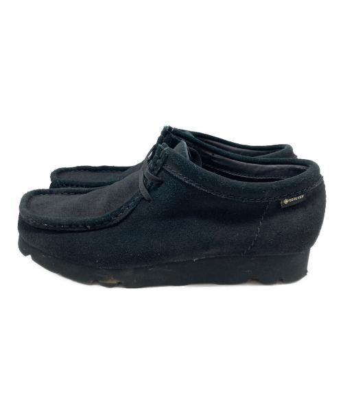 CLARKS（クラークス）CLARKS (クラークス) GORE-TEX ワラビーシューズ ブラック サイズ:UK5.5の古着・服飾アイテム