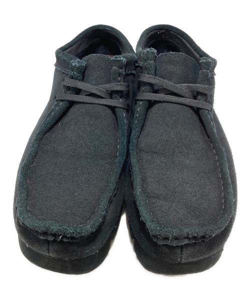 CLARKS（クラークス）CLARKS (クラークス) GORE-TEX ワラビーシューズ ブラック サイズ:UK5.5の古着・服飾アイテム