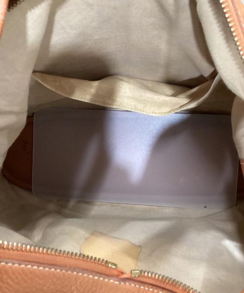 HERMES（エルメス）HERMES (エルメス) ヴィンテージレザーショルダーバッグ ブラウンの古着・服飾アイテム