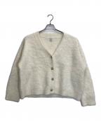 totemeトーテム）の古着「BOXY ALPACA CARDI」｜ホワイト